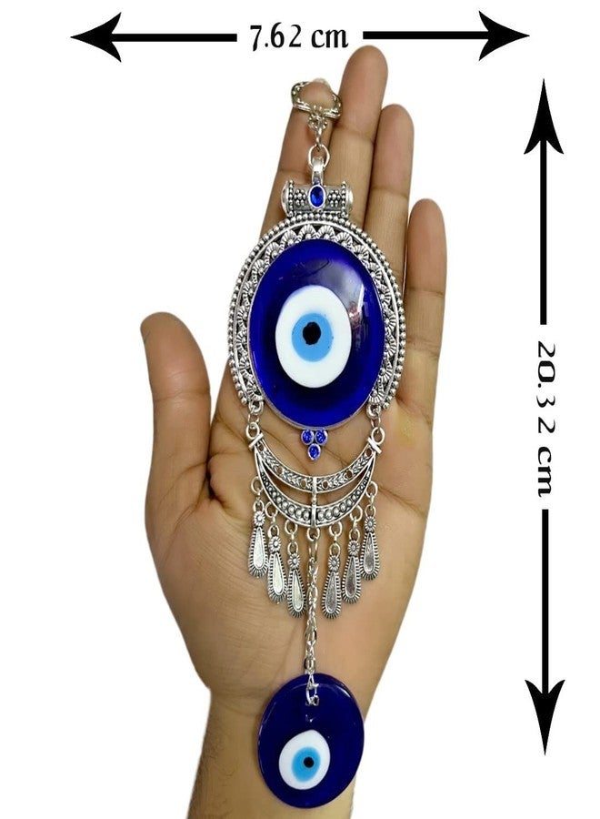 دي تي ديكتون زينة عين الحسد من دي تي ديكتون لتزيين باب مدخل المنزل، نزار باتو للحماية المنزلية، أزرق - Image 3